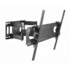 Seinale kinnitatav TV-kinnitus GEMBIRD WM-70ST-01 ekraanidele 37 tolli kuni 70 tolli, kalle 0° kuni -20°, pööre ±60°, VESA 200×200–600×400, max 35 kg, must