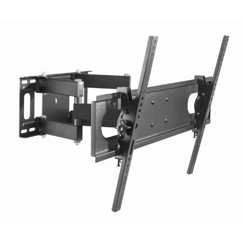 Seinale kinnitatav TV-kinnitus GEMBIRD WM-70ST-01 ekraanidele 37 tolli kuni 70 tolli, kalle 0° kuni -20°, pööre ±60°, VESA 200×200–600×400, max 35 kg, must
