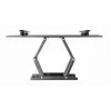 Seinale kinnitatav TV-kinnitus GEMBIRD WM-70ST-01 ekraanidele 37 tolli kuni 70 tolli, kalle 0° kuni -20°, pööre ±60°, VESA 200×200–600×400, max 35 kg, must