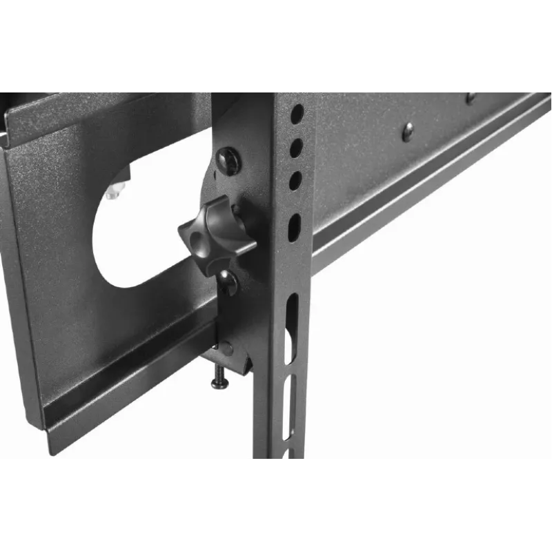 Seinale kinnitatav TV-kinnitus GEMBIRD WM-70ST-01 ekraanidele 37 tolli kuni 70 tolli, kalle 0° kuni -20°, pööre ±60°, VESA 200×200–600×400, max 35 kg, must