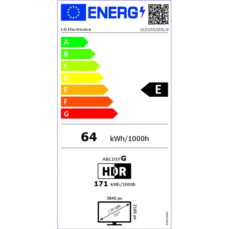 LG OLED evo AI OLED55G51LW teler 139,7 cm (55 tolli) 4K Ultra HD Smart TV Wi-Fi must