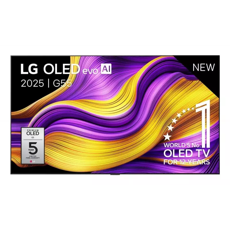 LG OLED evo AI OLED55G51LW teler 139,7 cm (55 tolli) 4K Ultra HD Smart TV Wi-Fi must