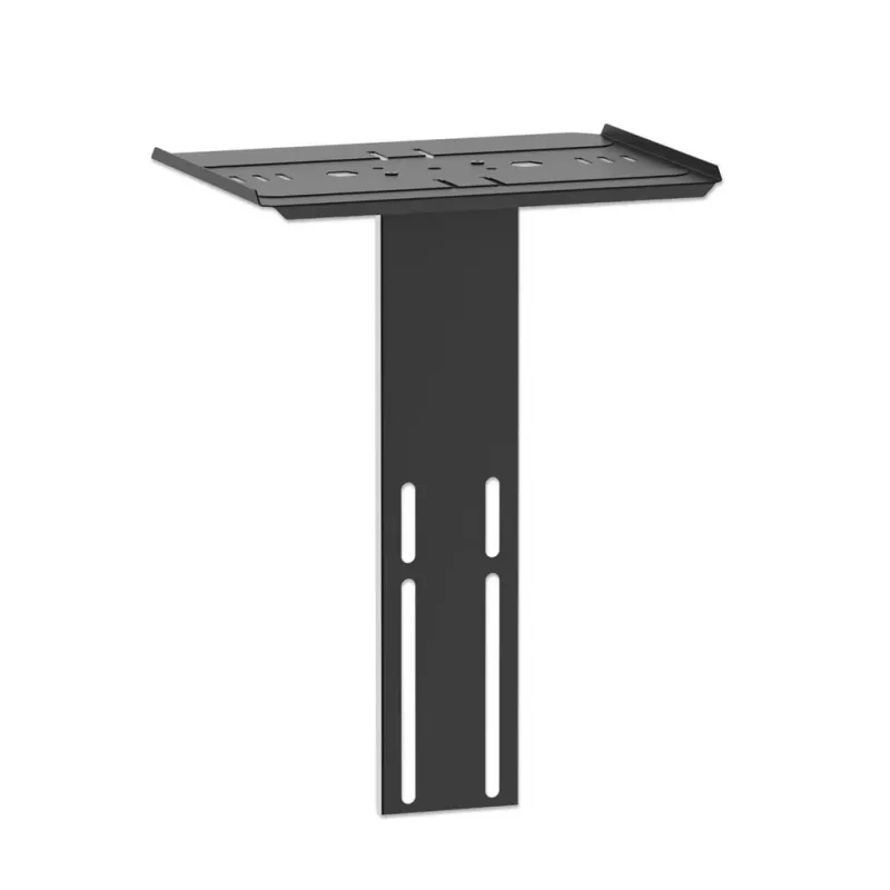 Põrandal seisev teleri- ja monitorikinnitusega trollialus MANHATTAN 461238, mobiilne, must, kõrgus 1803 mm, VESA 200x200–600x400, maksimaalselt 50 kg