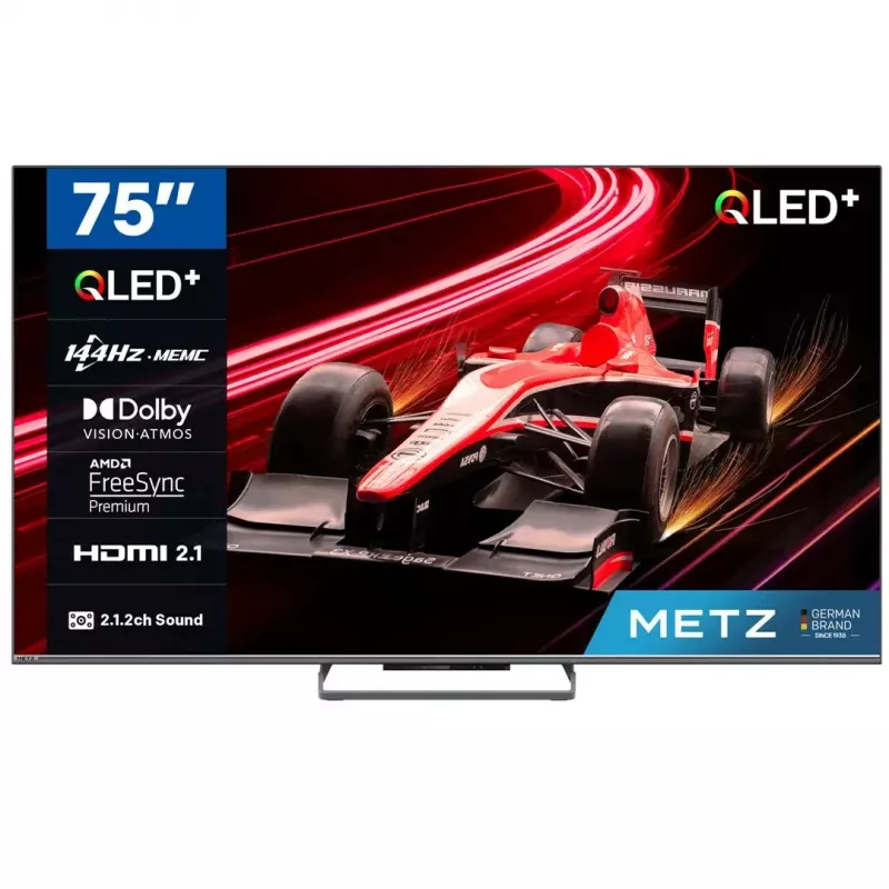 Televiisor METZ QLED 75MQE8000Z 75 tolli QLED-ekraan 4K eraldusvõime