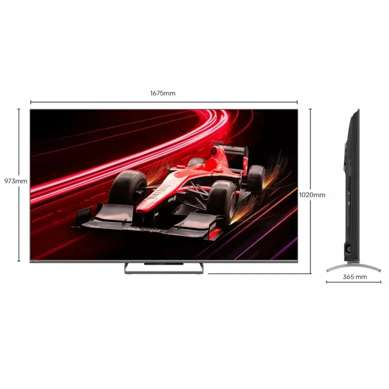 Televiisor METZ QLED 75MQE8000Z 75 tolli QLED-ekraan 4K eraldusvõime