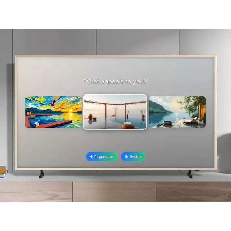 Televiisor Samsung QE65LS03FAUXXH 65 tolli The Frame QLED 4K HDR Smart TV, 3840×2160, Tizen, 120Hz