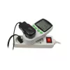 Wattmeeter GreenBlue GB202 võimsusmõõtur 0–9999 W, 3600 W max, 220–240 V, 16 A, LCD-ekraan
