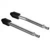 Analoogmanomeeter YATO YT-73022 0–20 baari, 75 mm sihverplaat, süsinikteras, 0,5 m voolik, 4 messingadapterit, kandekohver