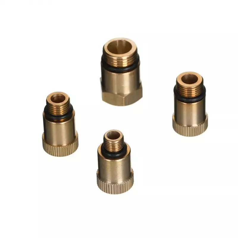 Analoogmanomeeter YATO YT-73022 0–20 baari, 75 mm sihverplaat, süsinikteras, 0,5 m voolik, 4 messingadapterit, kandekohver
