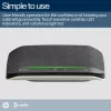 HP Poly Sync 10 kõlar + USB-A–USB-C kaabel, PC, must, 0,715 m, Windows 10, Windows 11, MacOS, 100–7800 Hz
