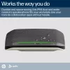 HP Poly Sync 10 kõlar + USB-A–USB-C kaabel, PC, must, 0,715 m, Windows 10, Windows 11, MacOS, 100–7800 Hz
