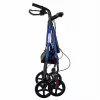 Taastusravi rulaator ActionMed CH100AM — kerge alumiiniumist 4-ratas, reguleeritav kõrgus 700–937 mm, iste 35×32 cm, max koormus 136 kg, kokkupandav