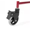 Tualett-tooliga ratastool TIMAGO FS 692 kokkupandav kerge, metallkarkass, 4 ratast, 100 kg kandevõime
