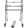 Käimisraam VITEA CARE VCBP0031 alumiiniumist, reguleeritav kõrgus 82–100 cm, laius 600 mm, maksimaalne koormus 110 kg, 12 cm rattad