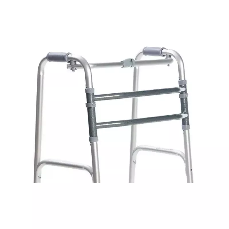 Käimisraam VITEA CARE VCBP0031 alumiiniumist, reguleeritav kõrgus 82–100 cm, laius 600 mm, maksimaalne koormus 110 kg, 12 cm rattad