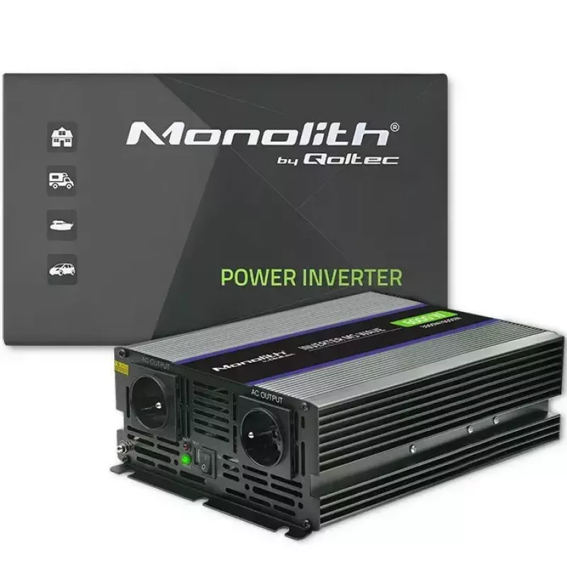 Toiteinverter QOLTEC Monolith 6000 MS 12 V kuni 230 V 6000 W