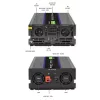 Toiteinverter QOLTEC Monolith 6000 MS 12 V kuni 230 V 6000 W
