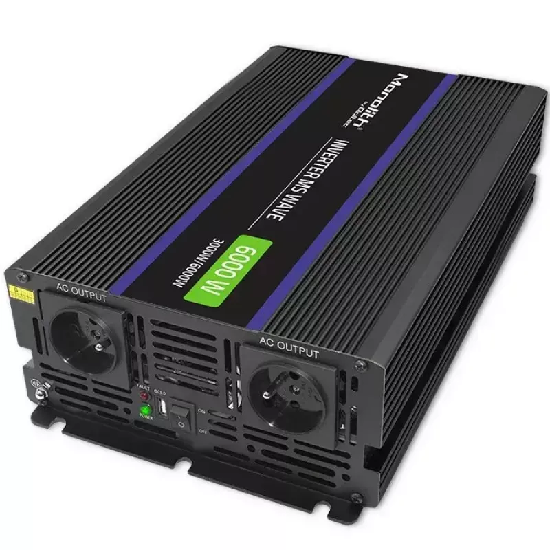 Toiteinverter QOLTEC Monolith 6000 MS 12 V kuni 230 V 6000 W