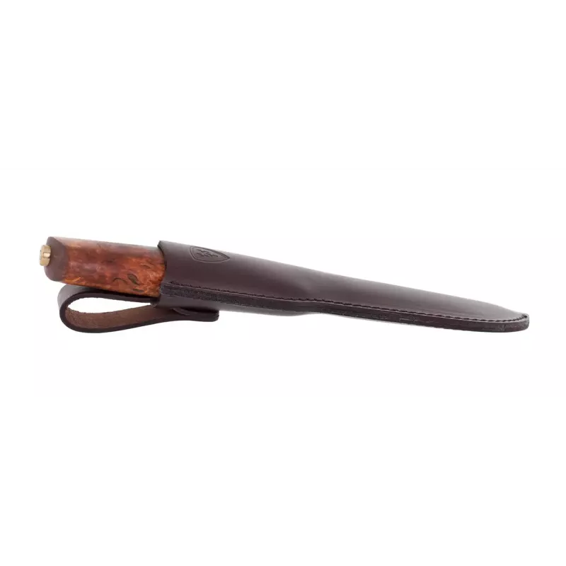 Fikseeritud teraga matkanuga HELLE Alden #76 — 10,4 cm tera, täistang
