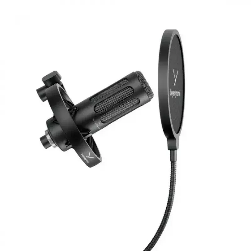 Dünaamiline ringhäälingumikrofon Beyerdynamic M 70 PRO X — juhtmega, kõnele kohandatud sageduskarakteristik