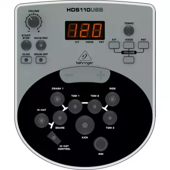 Elektrooniline Behringer XD8USB must USB-heli liides