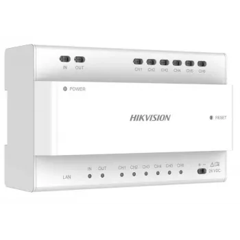 Videojaotur Hikvision DS-KAD706Y-S 6 kanalit 1U rack-kinnitus