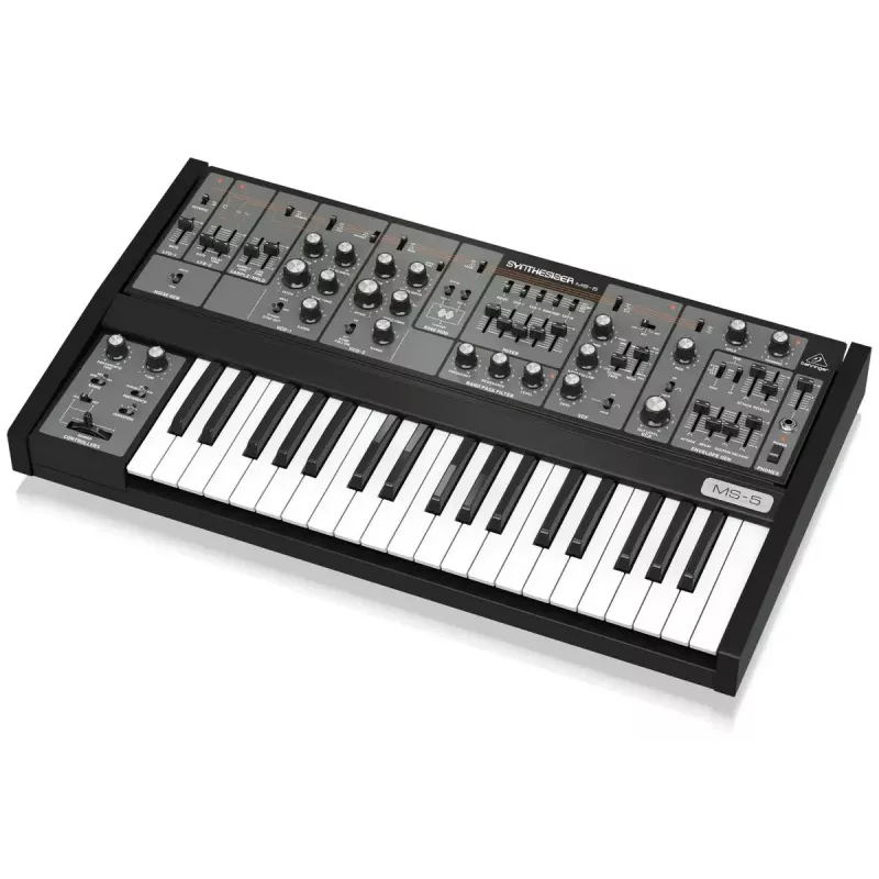 Analoogsüntesaator Behringer MS-5 — 32-hääleline polüfoonia, 37 klahvi