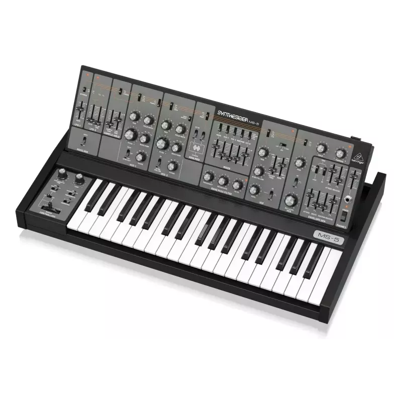 Analoogsüntesaator Behringer MS-5 — 32-hääleline polüfoonia, 37 klahvi