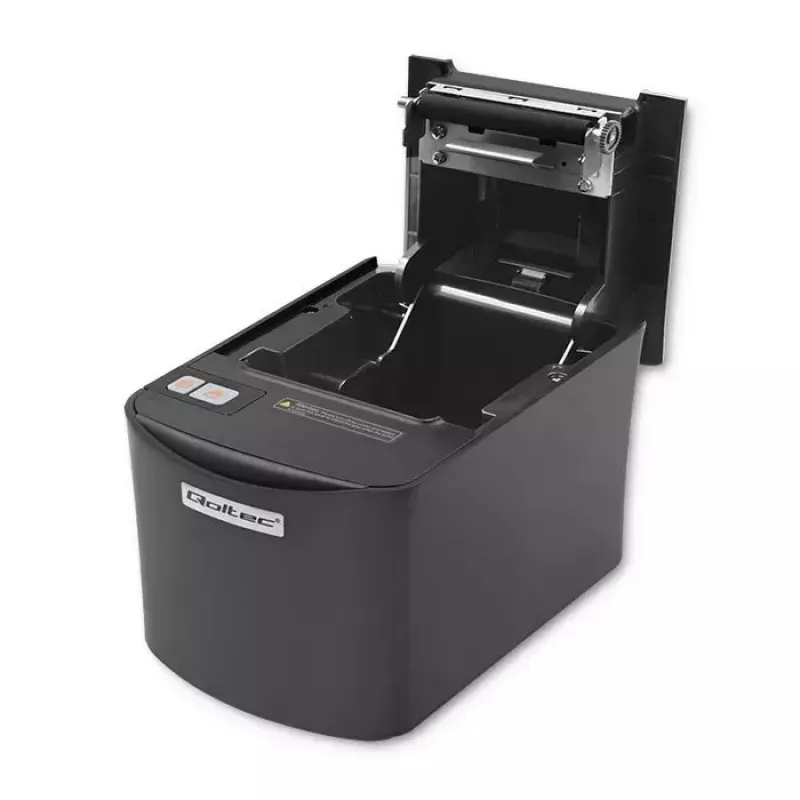 Termoprinter QOLTEC 50256 USB-liidesega — kompaktne müügipunkti printer
