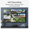 Reolink NVS12W 12-kanaliga Wi-Fi 6 NVR 16MP tugi 2TB HDD