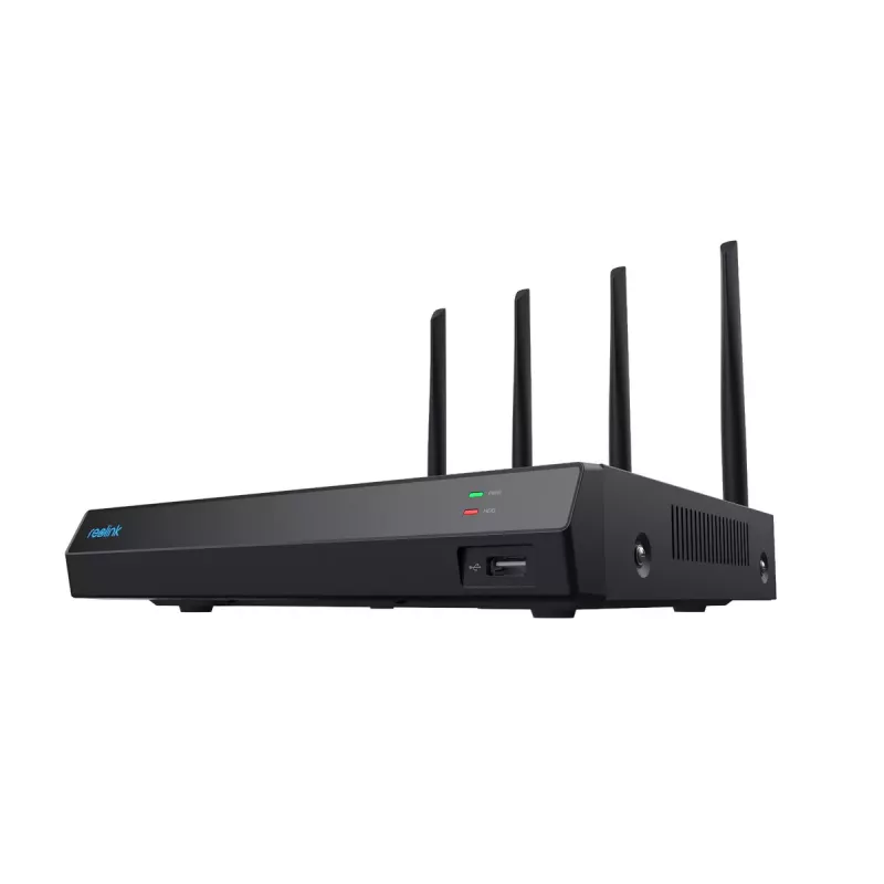 Reolink NVS12W 12-kanaliga Wi-Fi 6 NVR 16MP tugi 2TB HDD