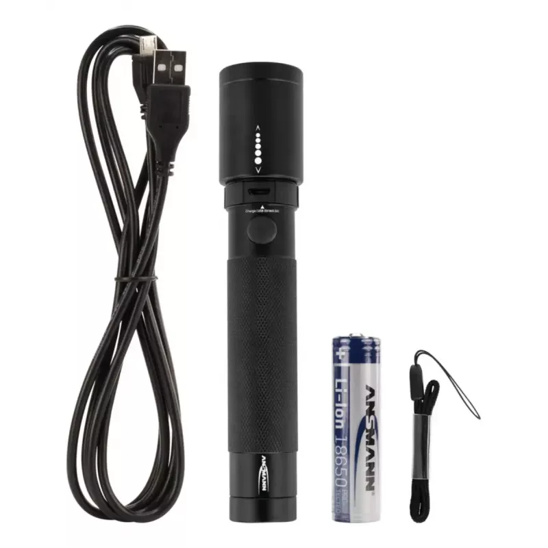 LED-latern Ansmann T400FR must IPX4 5W 400lm