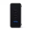 Mobiilseadme laadija Satechi ST-TC100GM-EU, 100 W, 2× USB-C, vahelduvvoolu sisend 100–240 V, hall