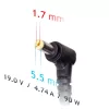 Sülearvuti toiteadapter Akyga AK-ND-12 90W 19V 4,74A vahelduvvoolult alalisvoolule, 100–250V sisend, must