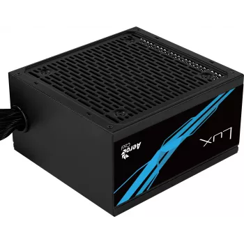 Aerocool LUX850 PC toiteplokk 850W 80 Plus Bronze 230V 88% efektiivsus must