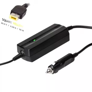 AKYGA sülearvuti toiteadapter – 20V/4,5A, 90W toide ja õhuke Tip (tuntud ka kui Square kollane) pistik