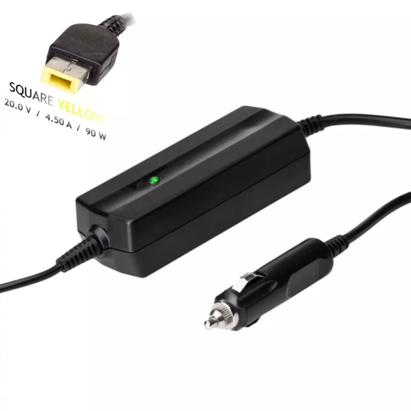 AKYGA sülearvuti toiteadapter – 20V/4,5A, 90W toide ja õhuke Tip (tuntud ka kui Square kollane) pistik