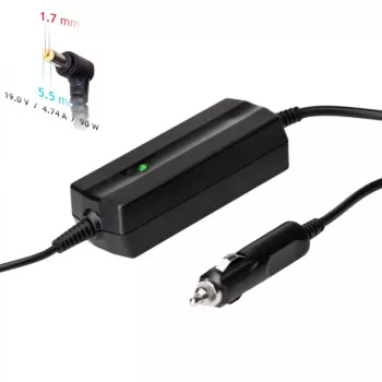 AKYGA sülearvuti toiteadapter – 19 V / 4,74 A, 90 W võimsus ja 5,5 * 1,7 mm pistik