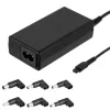 Toiteadapter Akyga AK-NU-12 sülearvutitele, 65 W, väljund 1–3,5 V, sisend 18,5–20 V, vahelduvvool, must