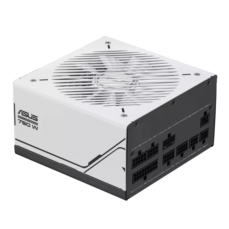 ASUS Prime AP-750G toiteplokk 750 W 20+4 kontakti ATX ATX Must, Valge
