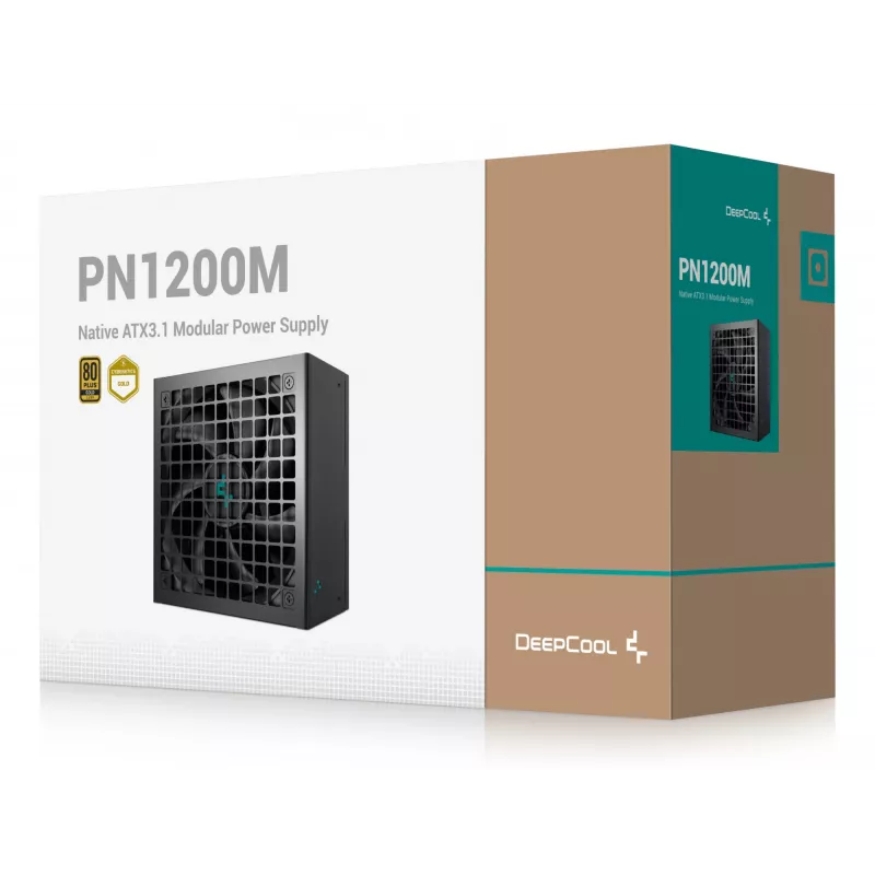 Gamer Storm PN1200M toiteplokk 1200 W 20+4 kontakti ATX ATX Must