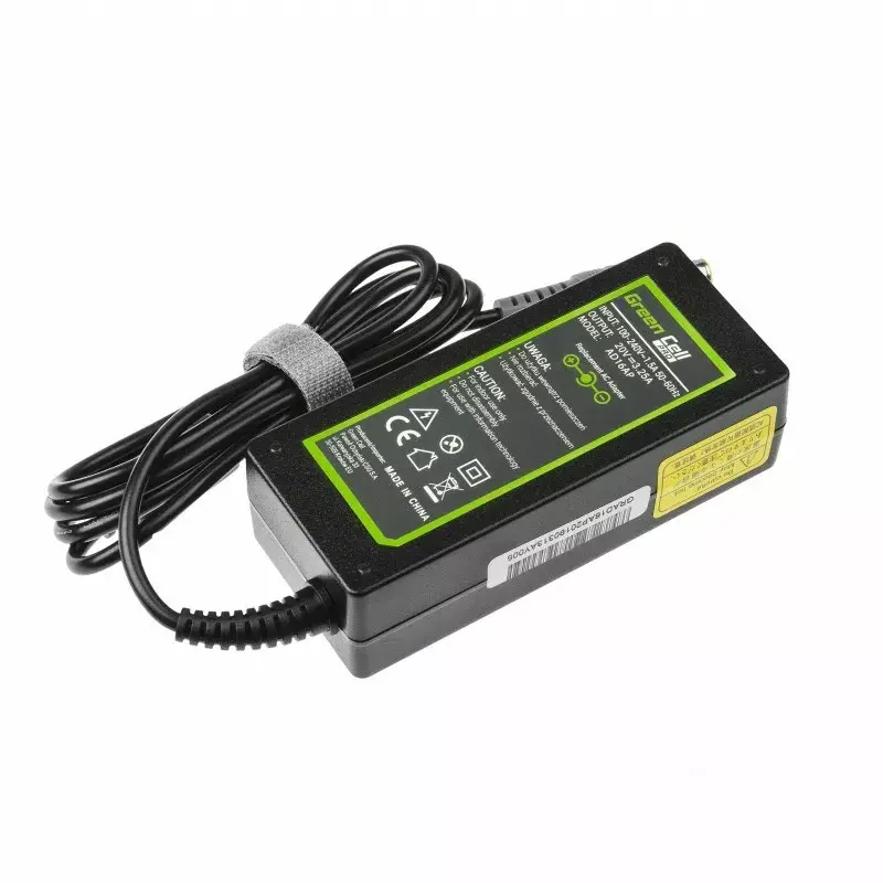 roheline Cell laadija vahelduvvooluadapter Lenovole 20 V | 3,25 A | 65 W | 7,7–5,5 mm