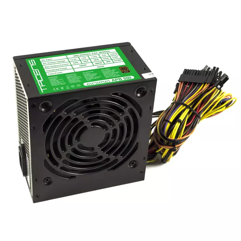 Tacens APB550B toiteplokk 550 W 20+4 pin ATX ATX must
