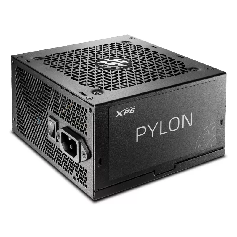 XPG PYLON 550W toiteplokk, 550 W, 100–240 V, 50–60 Hz, 8/4 A, aktiivne, 110 W