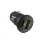 Autolaadija roheline Cell CADM-GC-38AC 38W, 1x USB-C (PD 3.0) + 1x USB-A, alumiiniumkorpus, must