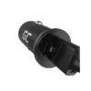 Autolaadija roheline Cell CADM-GC-38AC 38W, 1x USB-C (PD 3.0) + 1x USB-A, alumiiniumkorpus, must