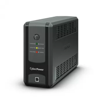 CyberPower UT850EG-FR katkematu toiteallikas (UPS) Line-Interactive 0,85 kVA 425 W 3 vahelduvvoolupistikut