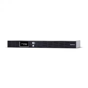 Rackmount Line-Interactive UPS CYBERPOWER OR600ERM1U — 0.6 kVA / 360 W, 6x C13 pistikupesa, AVR, LCD, hõbedane, 1U