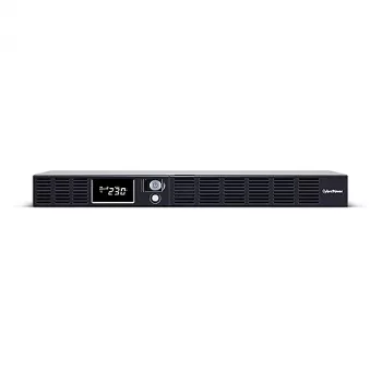 Rackmount Line-Interactive UPS CYBERPOWER OR600ERM1U — 0.6 kVA / 360 W, 6x C13 pistikupesa, AVR, LCD, hõbedane, 1U