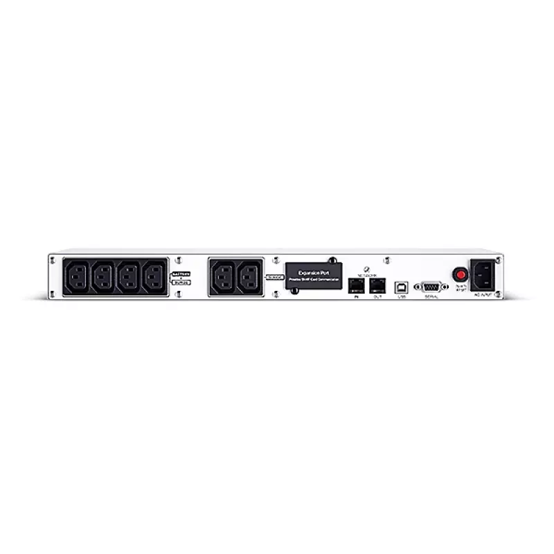 Rackmount Line-Interactive UPS CYBERPOWER OR600ERM1U — 0.6 kVA / 360 W, 6x C13 pistikupesa, AVR, LCD, hõbedane, 1U